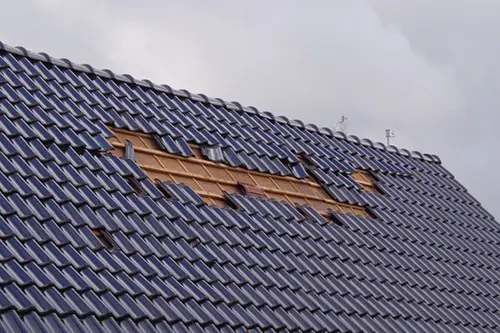 Stormschade reparatie